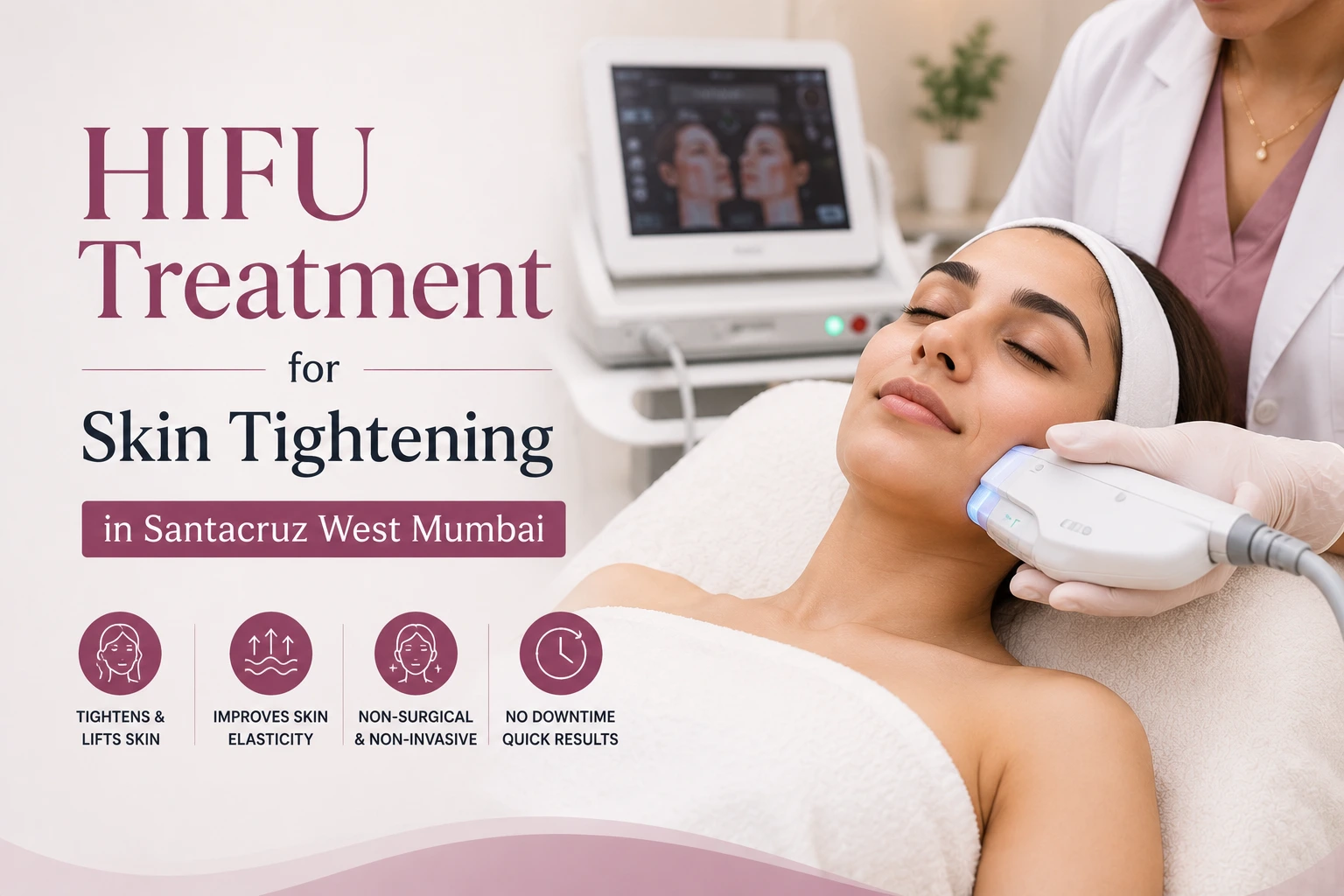 Read more about the article HIFU Treatment for Skin Tightening in Santacruz West Mumbai — The Complete Guide